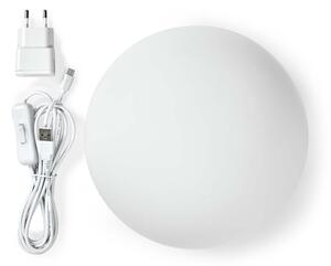 Nedis WIFILM10CWT - LED RGBW Stmievateľná stolná lampa SmartLife LED/5W/5V Wi-Fi