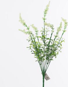 Zápich kvietky krémové 40cm 1301058 - Umelé kvety
