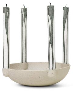 Ferm Living Svietnik Bowl large, light grey