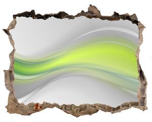 Samolepící díra zeď 3D Abstraktné vlny nd-k-89608150