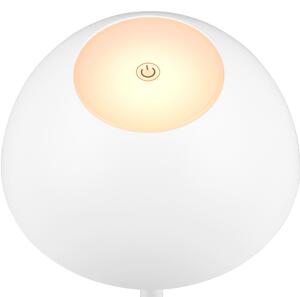 Stolná LED lampa RICARDO biela