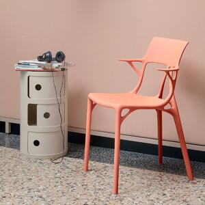 Jedálenská stolička A. I., viac farieb Farba: Titanová