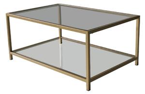 Konferenčný stolík v zlatej farbe 60x90 cm Astro - Neostill