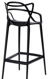 Barová stolička HILO 75 | čierna