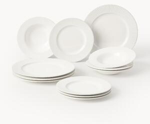 Súprava riadu z porcelánu Goya, 4 osoby (12 dielov)