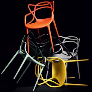 Jedálenská stolička Masters, viac farieb - Kartell Farba: černá