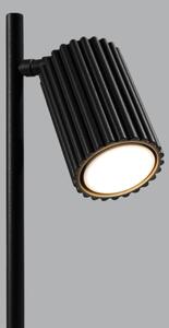 Sollux SL.1586 - Stolná lampa KARBON 1xGU10/10W/230V čierna