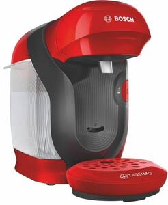 Kapsulový kávovar Bosch Tassimo Style TAS1103 / 3,3 bar / 0,7 l / čierna/červená