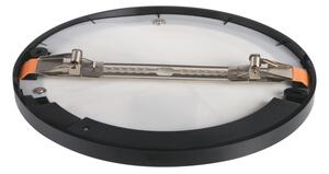 Kanlux 24605 - LED Svietidlo so senz. 2v1 ERGA LED/17W/230V 3000/4000/6500K čierna