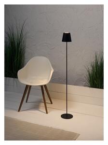 Livarno home Aku stojacia LED lampa s USB a dotykovým stmievačom (čierna) (100373726)