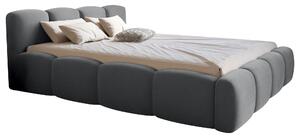 ČALÚNENÁ POSTEĽ, 160/200 cm, tmavosivá Carryhome - Postele