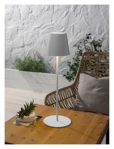 Livarno home Aku stolová LED lampa s USB a dotykovým stmievačom (sivá) (100373804)