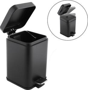Odpadkový kôš do kúpeľne MITA 3l - softclose - čierny