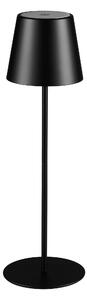 LIVARNO home Aku stolová LED lampa s USB a dotykovým stmievačom (čierna) (100373804)