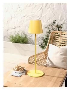 Livarno home Aku stolová LED lampa s USB a dotykovým stmievačom (oranžová) (100373804)
