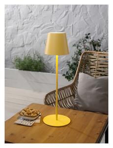 Livarno home Aku stolová LED lampa s USB a dotykovým stmievačom (oranžová) (100373804)