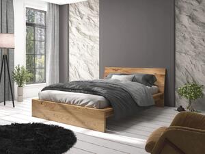 Masívna dubová manželská posteľ Orset Rozmer: 160x200