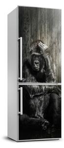 Samolepiace nálepka na chladničku stenu Gorila