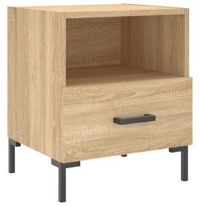 Nočný stolík dub sonoma 40x35x47,5 cm kompozitné drevo