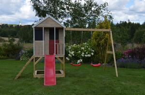 Detský záhradný domček s ihriskom CHILDHOOD II