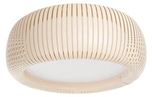Stropné svietidlo STRIPES 2xE27/40W/230V priemer 55 cm krémová/biela