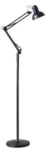 Brilagi - Flexibilná stojacia lampa TASKER 1xE27/60W/230V 184 cm čierna