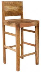 Barová stolička Hina 45x105x45 z mangového dreva