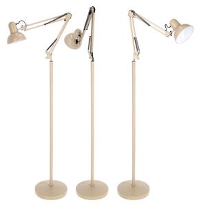 Brilagi - Flexibilná stojacia lampa TASKER 1xE27/60W/230V 184 cm béžová