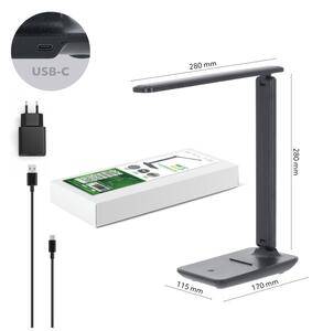 Brilagi -LED Stmievateľná stolová lampa MODO LED/7W/230V 3000/4000/6500K antracit