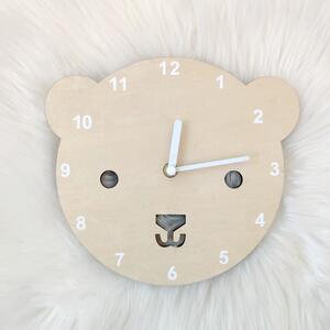 Dream Creations Detské nástenné hodiny medveď