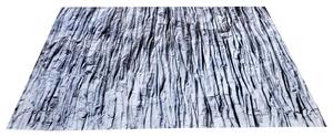 Tutumi, plyšový koberec Nature 4D vzor: šedá skala 160x230 cm, SHG-09000