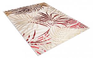 Kusový koberec Carna červenokrémový 80x150cm