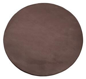 Koberec Topia Uni dark taupe kruh