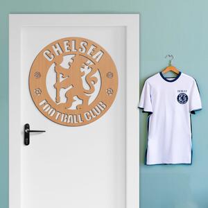 DUBLEZ | Drevené logo na stenu - Chelsea FC