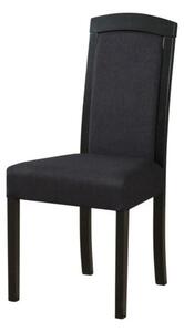 Jedálenská stolička ROSA 7 čierna
