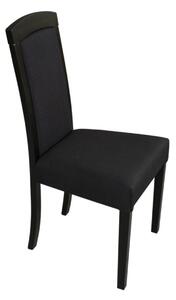 Jedálenská stolička ROSA 7 čierna