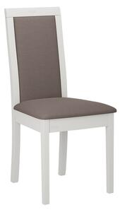 Čalúnená jedálenská stolička Heven IV, Morenie: biela, Poťahové látky: Hygge D91 Mirjan24 5903211285165