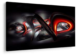 Obraz abstrakcie (90x60 cm)