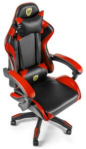 PreHouse Kvalitná herná stolička červenej farby