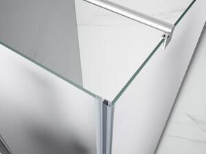 Sapho, PILOT štvorcová sprchová zástena 700x700 mm, Brick sklo, PT070-01