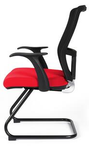 Ergonomická rokovacia stolička OfficePro Themis Meeting Farba: červená