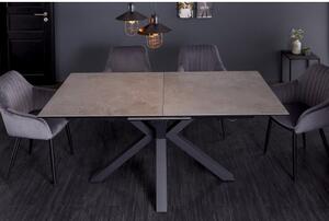 Rozkladací jedálenský stôl 41091 180/225x90cm Betón keramika-Komfort-nábytok