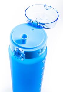 Fľaša G21 na pitie, 1000 ml, modrá-zmrznutá