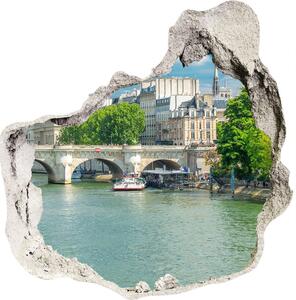 Fototapeta diera na stenu Seine v paríži nd-p-73852810