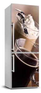 Nálepka na chladničku samolepiace Káva frappe