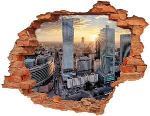 Foto fotografie diera na stenu Varšava poľsko