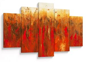 Obraz maľované abstrakcie (150x105 cm)