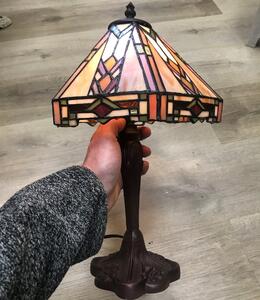 Tiffany stolová lampa UNI Ø22*40