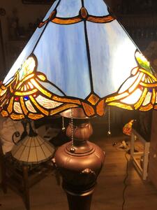 Tiffany stojaca lampa SKY 40*170
