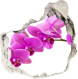Samolepiaca diera nálepka Ružová orchidea nd-p-67691978